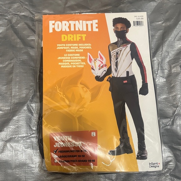 Fortnite Drift Youth Costume - Picture 1 of 1